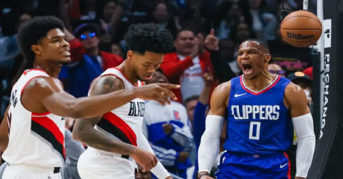 portland trail blazers vs la clippers match player stats