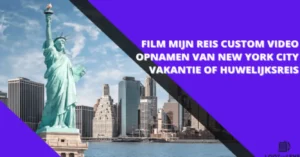 film mijn reis custom video opnamen van new york city vakantie of huwelijksreis